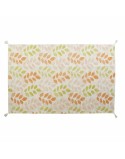 Carpet DKD Home Decor Beige Multicolour Leaf of a plant (160 x 230 x 1 cm)