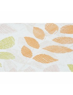 Carpet DKD Home Decor Beige Multicolour Leaf of a plant (160 x 230 x 1 cm)