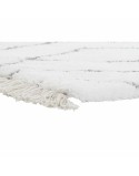 Teppich DKD Home Decor Weiß Grau Rhombusse Scandi Ø 9,4 cm 120 x 180 x 3 cm