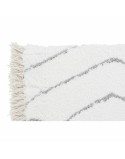 Teppich DKD Home Decor Weiß Grau Rhombusse Scandi Ø 9,4 cm 120 x 180 x 3 cm
