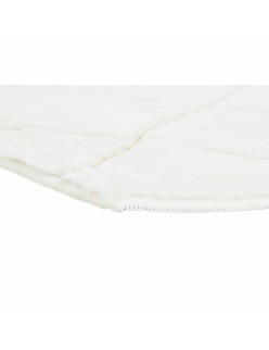 Teppich DKD Home Decor Weiß Moderne (120 x 180 x 2,2 cm)