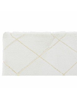 Teppich DKD Home Decor Weiß Moderne (120 x 180 x 2,2 cm)