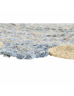 Teppich DKD Home Decor Blau Bunt Indianer (200 x 200 x 1 cm)
