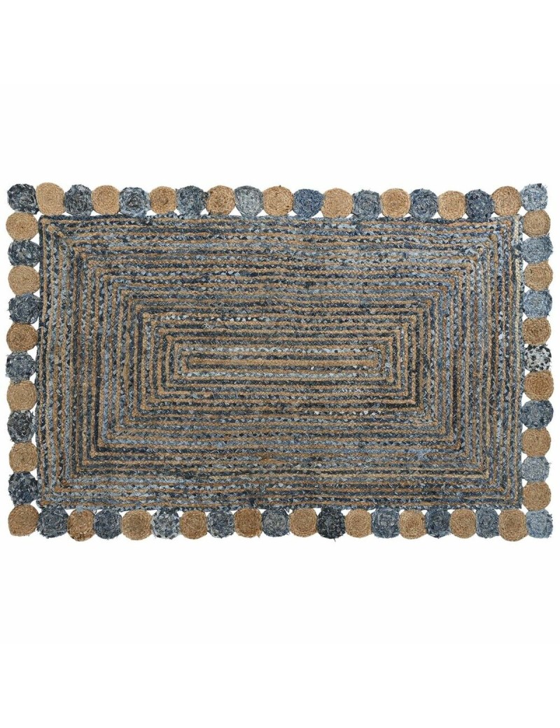 Teppich DKD Home Decor Blau Bunt Indianer (200 x 290 x 1 cm)