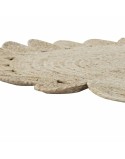 Alfombra DKD Home Decor 200 x 200 x 1 cm Natural Marrón Poliéster Jute