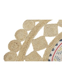 Alfombra DKD Home Decor Marrón Multicolor (200 x 200 x 0,75 cm)