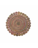 Carpet DKD Home Decor Multicolour Arab (200 x 200 x 1 cm)