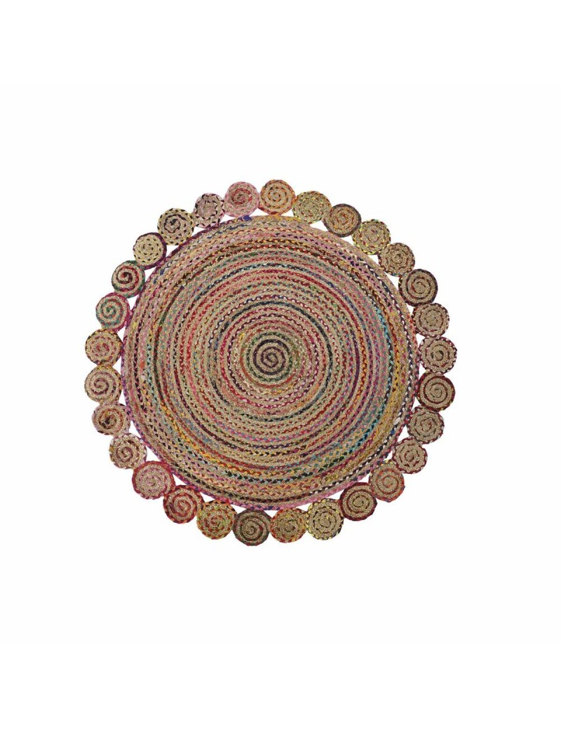 Carpet DKD Home Decor Multicolour Arab (200 x 200 x 1 cm)