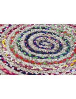 Carpet DKD Home Decor Multicolour Arab (200 x 200 x 1 cm)