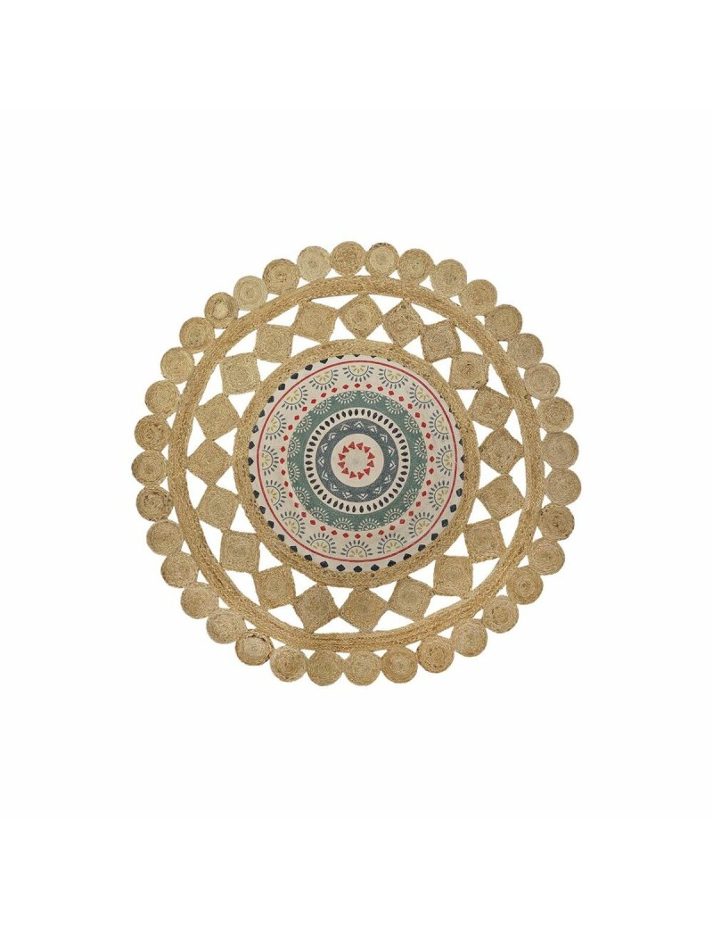 Teppich DKD Home Decor Braun Bunt (150 x 150 x 0,75 cm)