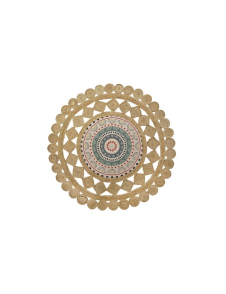 Alfombra DKD Home Decor Marrón Multicolor (120 x 120 x 0,75 cm) Alfombra DKD Home Decor Marrón Multicolor (120 x 120 x 0,75 cm)
