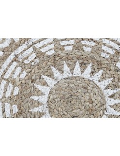Alfombra DKD Home Decor Marrón Mandala (200 x 200 x 0,75 cm)