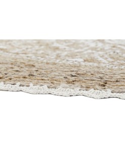Alfombra DKD Home Decor Marrón Mandala (200 x 200 x 0,75 cm)