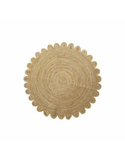 Alfombra DKD Home Decor Marrón (150 x 150 x 0,75 cm)