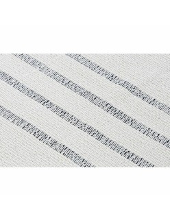 Teppich DKD Home Decor 120 x 180 x 0,75 cm Grau Polyester Weiß Randbereich Boho (2 Stück)