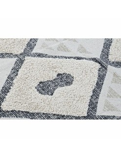 Alfombra DKD Home Decor Beige Moderno (120 x 180 x 1 cm)