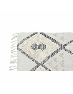 Alfombra DKD Home Decor Beige Moderno (120 x 180 x 1 cm)