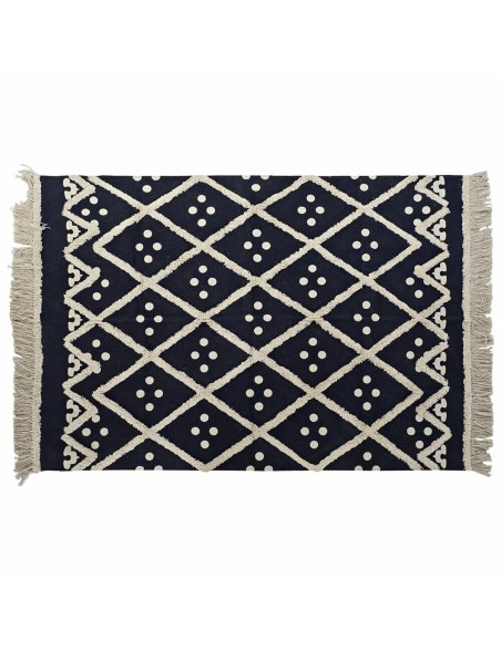 Alfombra DKD Home Decor Beige Azul marino (160 x 230 x 1 cm) Alfombra DKD Home Decor Beige Azul marino (160 x 230 x 1 cm)