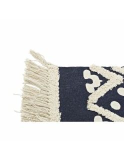 Alfombra DKD Home Decor Beige Azul marino (160 x 230 x 1 cm)