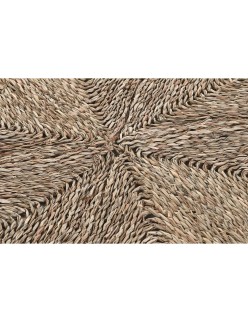 Alfombra DKD Home Decor Natural (120 x 1 x 120 cm)