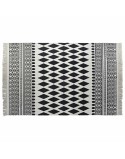 Alfombra DKD Home Decor Negro Blanco (160 x 250 x 0,7 cm)