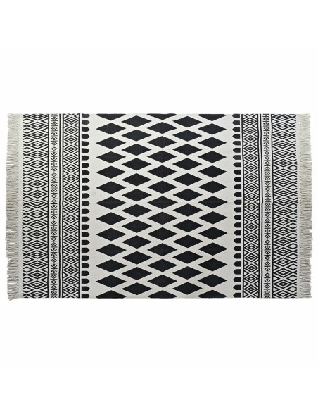 Alfombra DKD Home Decor Negro Blanco (160 x 250 x 0,7 cm) Alfombra DKD Home Decor Negro Blanco (160 x 250 x 0,7 cm)