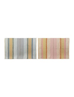 Teppich DKD Home Decor Polyester Bunt Moderne 120 x 180 x 1 cm (2 Stück)