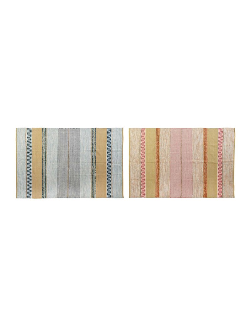 Teppich DKD Home Decor Polyester Bunt Moderne 120 x 180 x 1 cm (2 Stück)