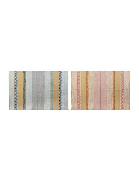 Teppich DKD Home Decor Polyester Bunt Moderne 120 x 180 x 1 cm (2 Stück) Teppich DKD Home Decor Polyester Bunt Moderne 120 x 180 x 1 cm (2 Stück)
