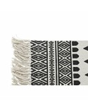 Alfombra DKD Home Decor Negro Blanco (80 x 50 x 1 cm)