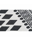Alfombra DKD Home Decor Negro Blanco (80 x 50 x 1 cm)