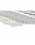 Alfombra DKD Home Decor Negro Blanco (80 x 50 x 1 cm)