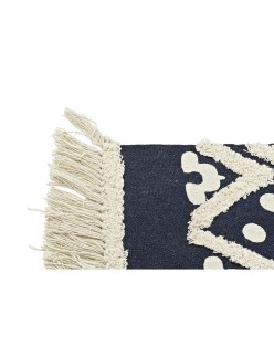 Carpet DKD Home Decor Beige Navy Blue 120 x 180 x 0,7 cm