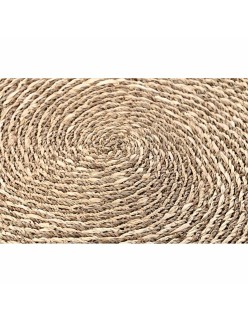 Teppich DKD Home Decor Beige (150 x 1 x 150 cm)