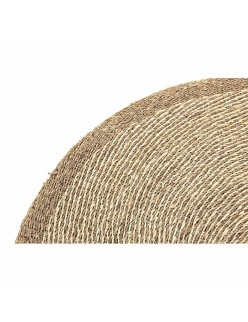 Teppich DKD Home Decor Beige (150 x 1 x 150 cm)