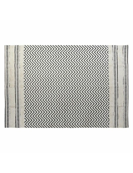 Teppich DKD Home Decor Schwarz Zick-Zack Weiß (160 x 226 x 0,7 cm) Teppich DKD Home Decor Schwarz Zick-Zack Weiß (160 x 226 x 0,7 cm)