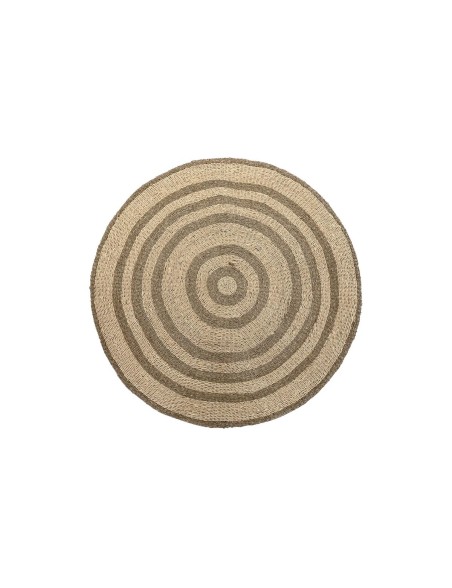 Alfombra DKD Home Decor Beige Marrón (150 x 1 x 150 cm) Alfombra DKD Home Decor Beige Marrón (150 x 1 x 150 cm)