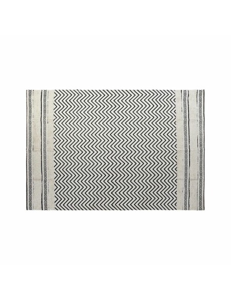 Teppich DKD Home Decor Schwarz Zick-Zack Weiß (120 x 180 x 0,7 cm) Teppich DKD Home Decor Schwarz Zick-Zack Weiß (120 x 180 x 0,7 cm)