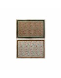 Teppich DKD Home Decor 160 x 230 x 0,4 cm Polyester Weiß Ikat Boho (2 Stück)