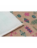 Teppich DKD Home Decor 160 x 230 x 0,4 cm Polyester Weiß Ikat Boho (2 Stück)
