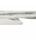 Alfombra DKD Home Decor 160 x 150 x 2 cm Gris Poliéster Blanco