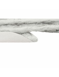Alfombra DKD Home Decor 160 x 150 x 2 cm Gris Poliéster Blanco