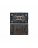 Tappeto DKD Home Decor 120 x 180 x 0,4 cm Azzurro Arancio Poliestere Arabo (2 Unità)