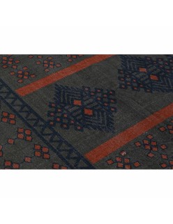 Teppich DKD Home Decor 120 x 180 x 0,4 cm Blau Orange Polyester Araber (2 Stück)