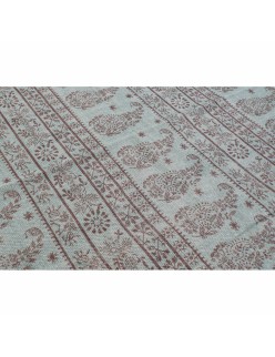 Teppich DKD Home Decor 160 x 230 x 0,4 cm Blau Polyester grün Araber (2 Stück)