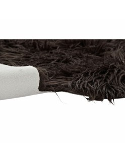 Alfombra DKD Home Decor Marrón (160 x 150 x 2 cm)