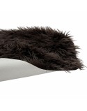 Tapete DKD Home Decor Castanho Com pelo 60 x 90 x 2 cm