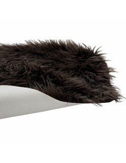 Tapete DKD Home Decor Castanho Com pelo 60 x 90 x 2 cm
