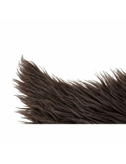 Alfombra DKD Home Decor Marrón Con pelo 60 x 90 x 2 cm