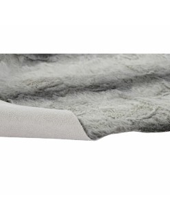 Teppich DKD Home Decor Weiß Hellgrau Kolonial Dschungel 60 x 90 x 2 cm
